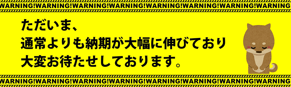 発送日遅延について大切なお知らせ