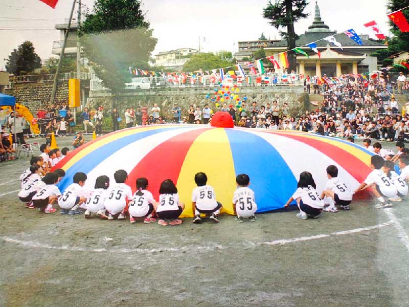 松本中央幼稚園さま幼稚園の運動会