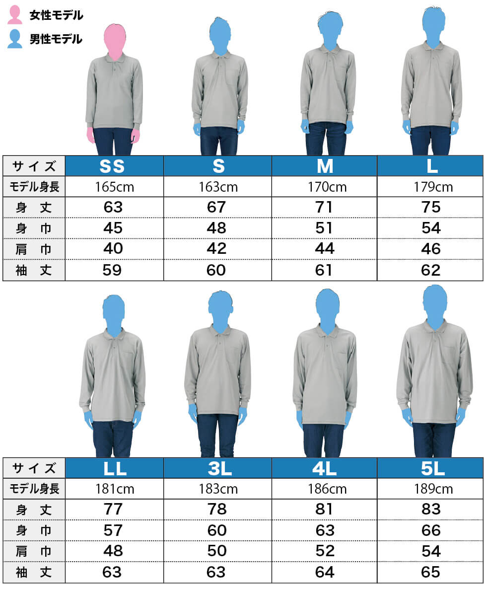 サイズ比較表