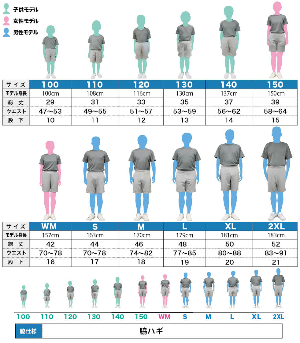 サイズ表